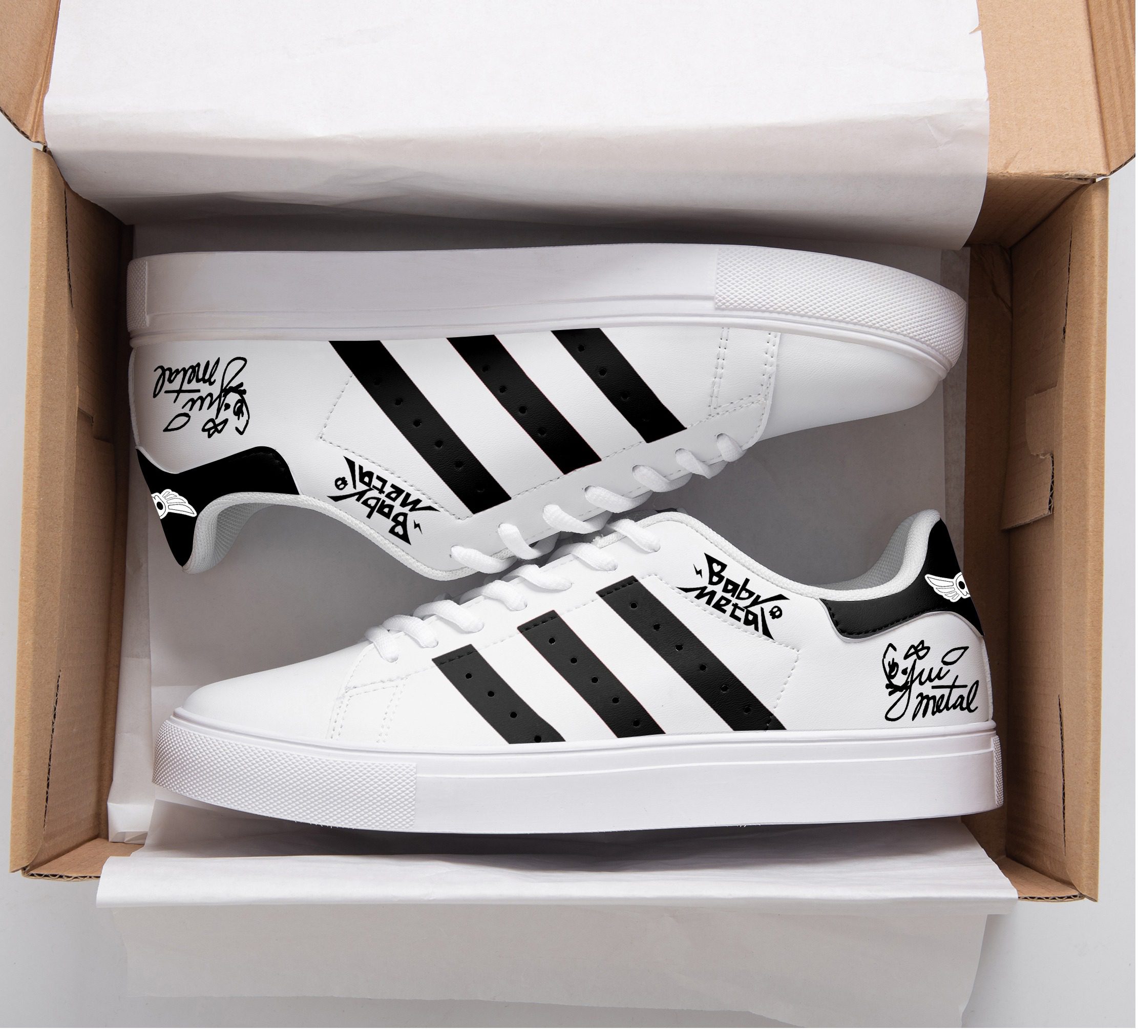 Babymetal Stan Smith Shoes 1 Babymetal Stan Smith Shoes