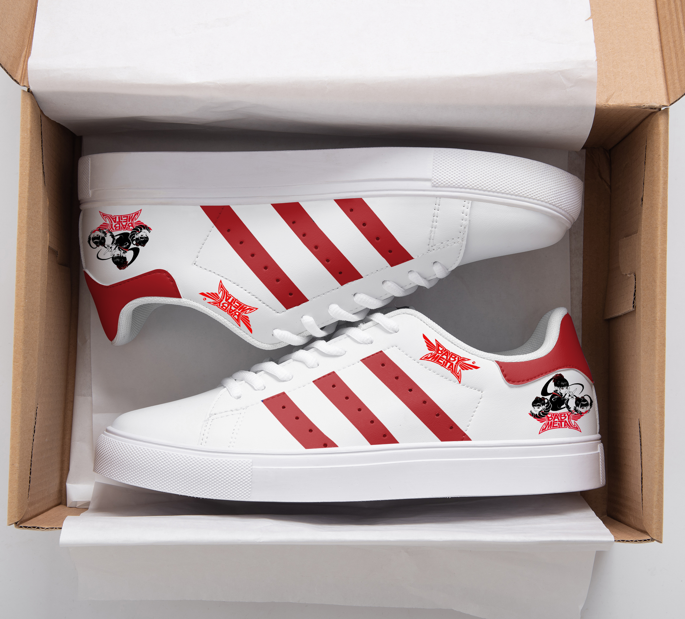 Babymetal Stan Smith Shoes 1 Babymetal Stan Smith Shoes