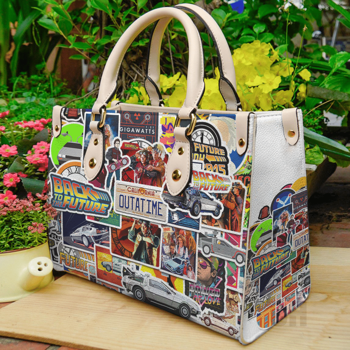 Back To The Future Leather Handbag 1 Back To The Future Leather Handbag