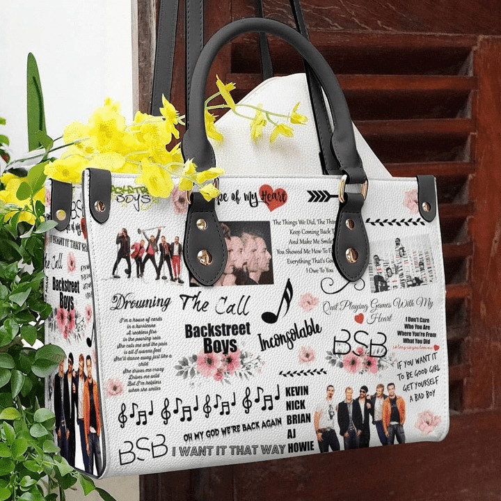 Backstreet Boys 00A Leather Handbag 1 Backstreet Boys 00A Leather Handbag