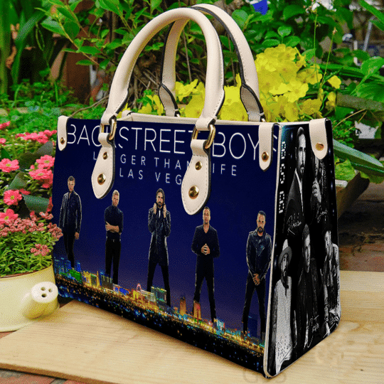 Backstreet Boys 1 Leather Handbag 1 Backstreet Boys 1 Leather Handbag