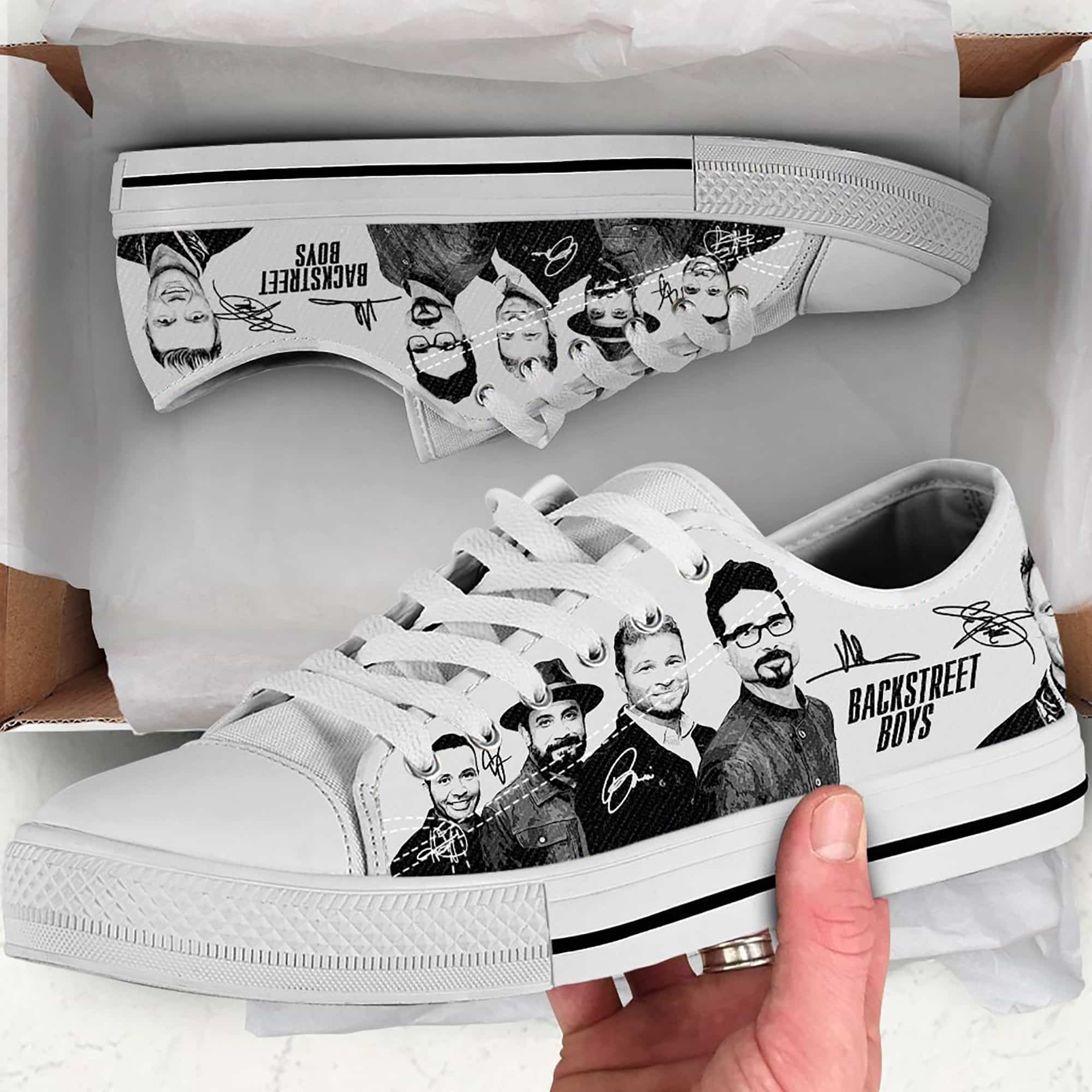 Backstreet Boys 1 Low Top Shoes 1 Backstreet Boys 1 Low Top Shoes