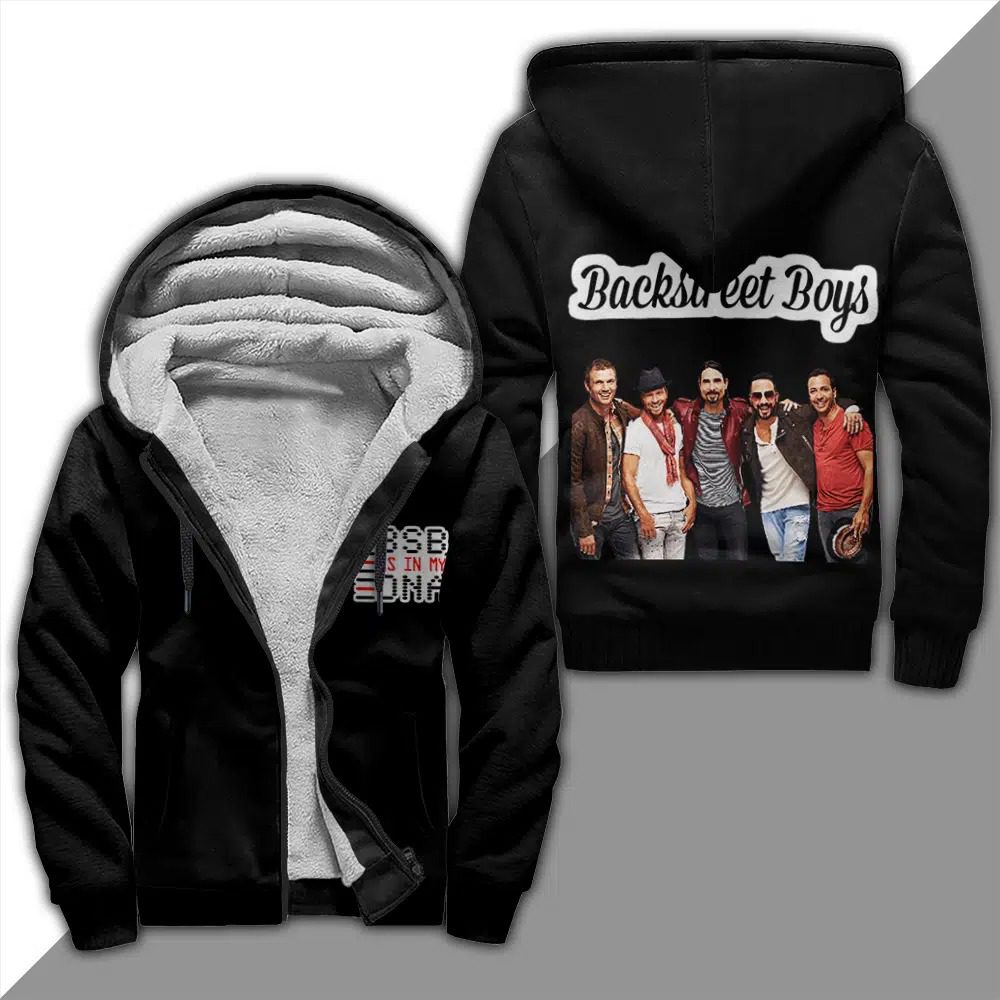 Backstreet Boys Fleece Jacket 1 Backstreet Boys Fleece Jacket