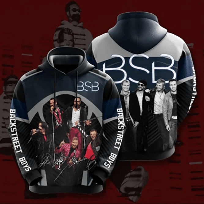 Backstreet Boys Hoodie Zip Hoodie 3D 1 Backstreet Boys Hoodie Zip Hoodie 3D
