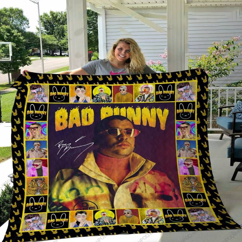 Bad Bunny Blanket 1 Bad Bunny Blanket