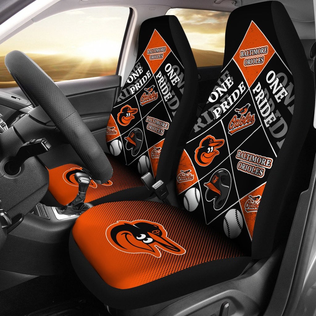 Baltimore Orioles 1 Seat Covers 1 Baltimore Orioles 1 Seat Covers