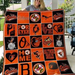 Baltimore Orioles 2 Blanket