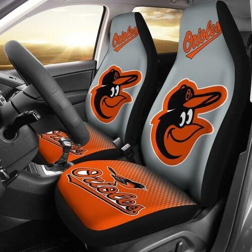 Baltimore Orioles 3 Seat Covers 1 Baltimore Orioles 3 Seat Covers