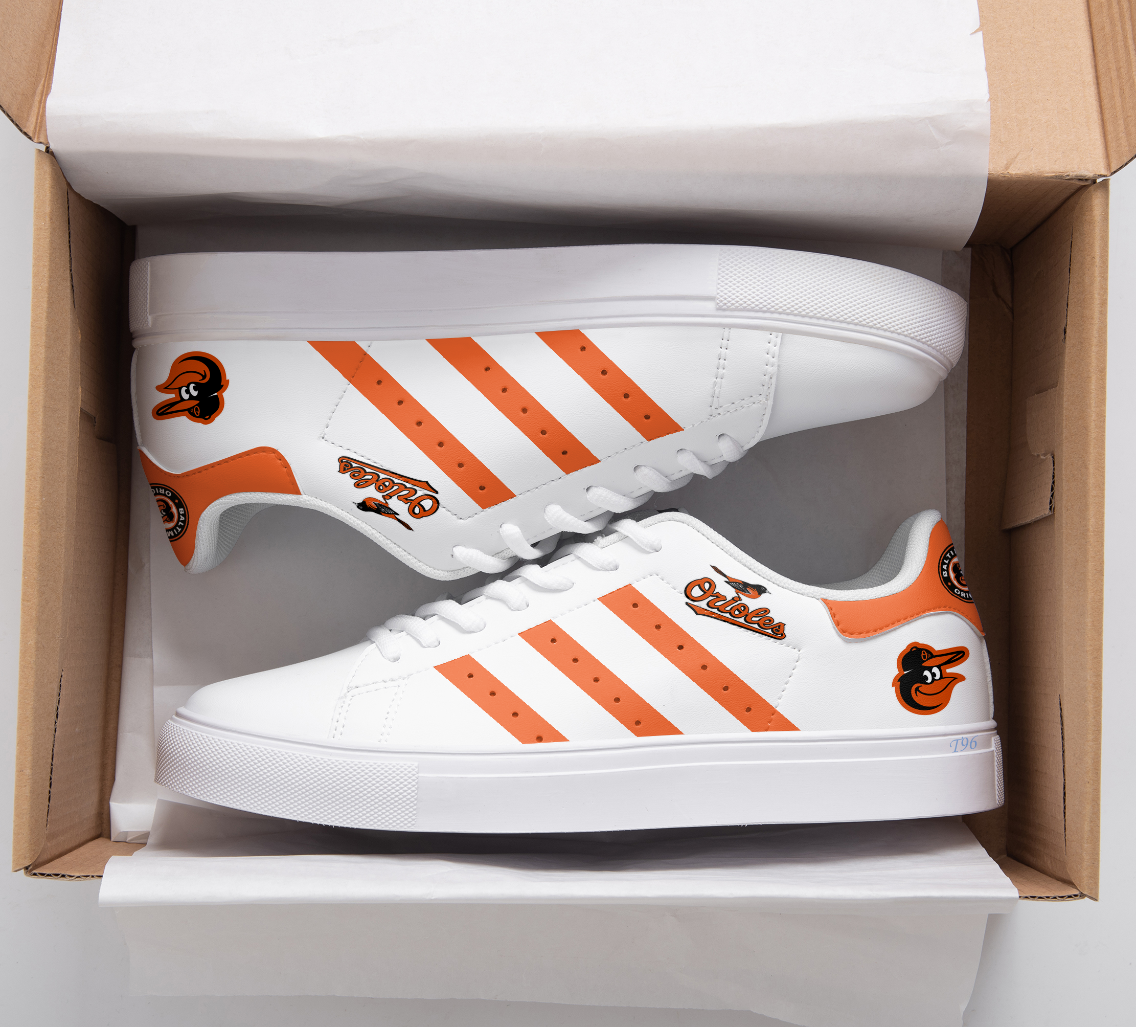 Baltimore Orioles Stan Smith Shoes 1 Baltimore Orioles Stan Smith Shoes