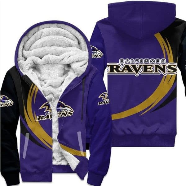Baltimore Ravens 2G Fleece Jacket 1 Baltimore Ravens 2G Fleece Jacket