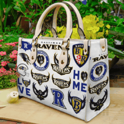 Baltimore Ravens Leather Handbag