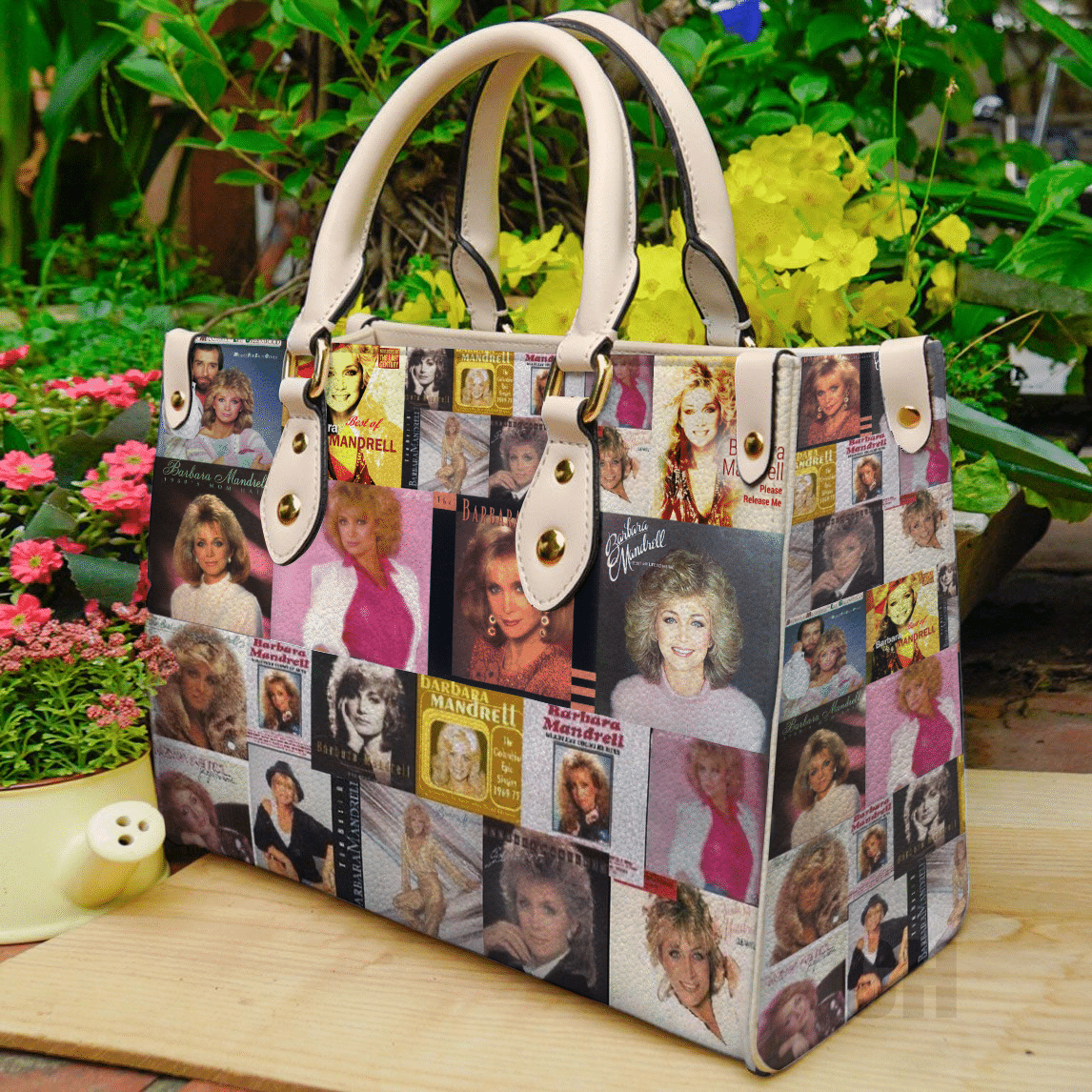 Barbara Mandrell Leather Handbag 1 Barbara Mandrell Leather Handbag