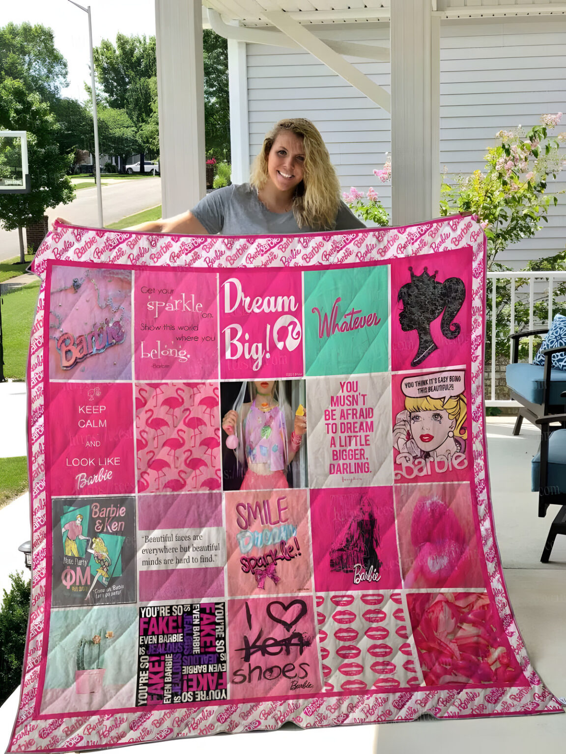 Barbie Blanket 1 Barbie Blanket