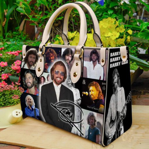 Barry Gibb Leather Handbag 1 Barry Gibb Leather Handbag