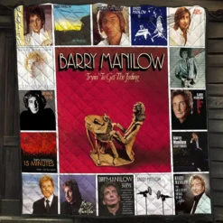 Barry Manilow Lover A0 Blanket