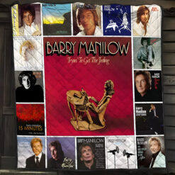 Barry Manilow Lover A0 Blanket