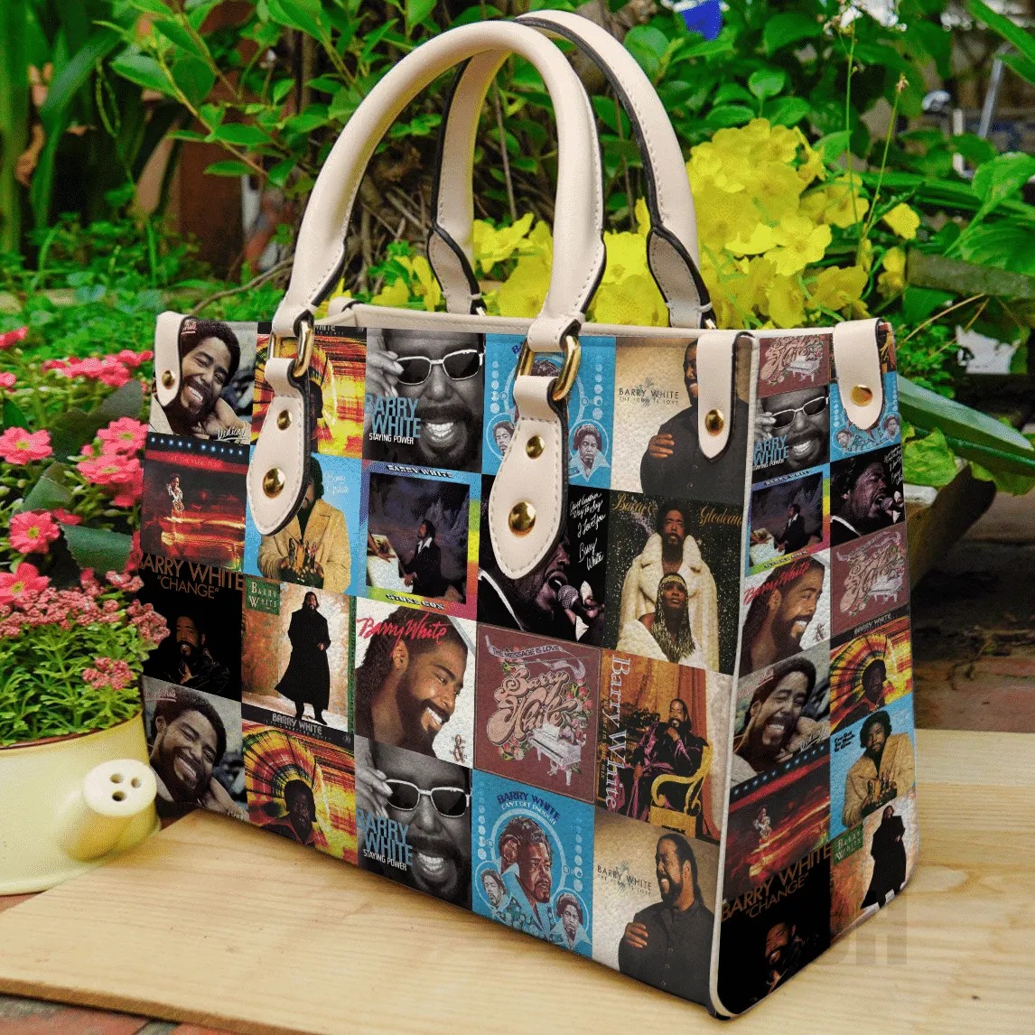 Barry White Leather Handbag 1 Barry White Leather Handbag