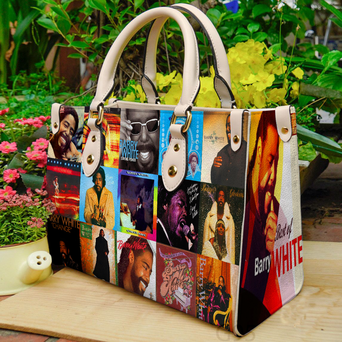 Barry White Leather Handbag 1 Barry White Leather Handbag