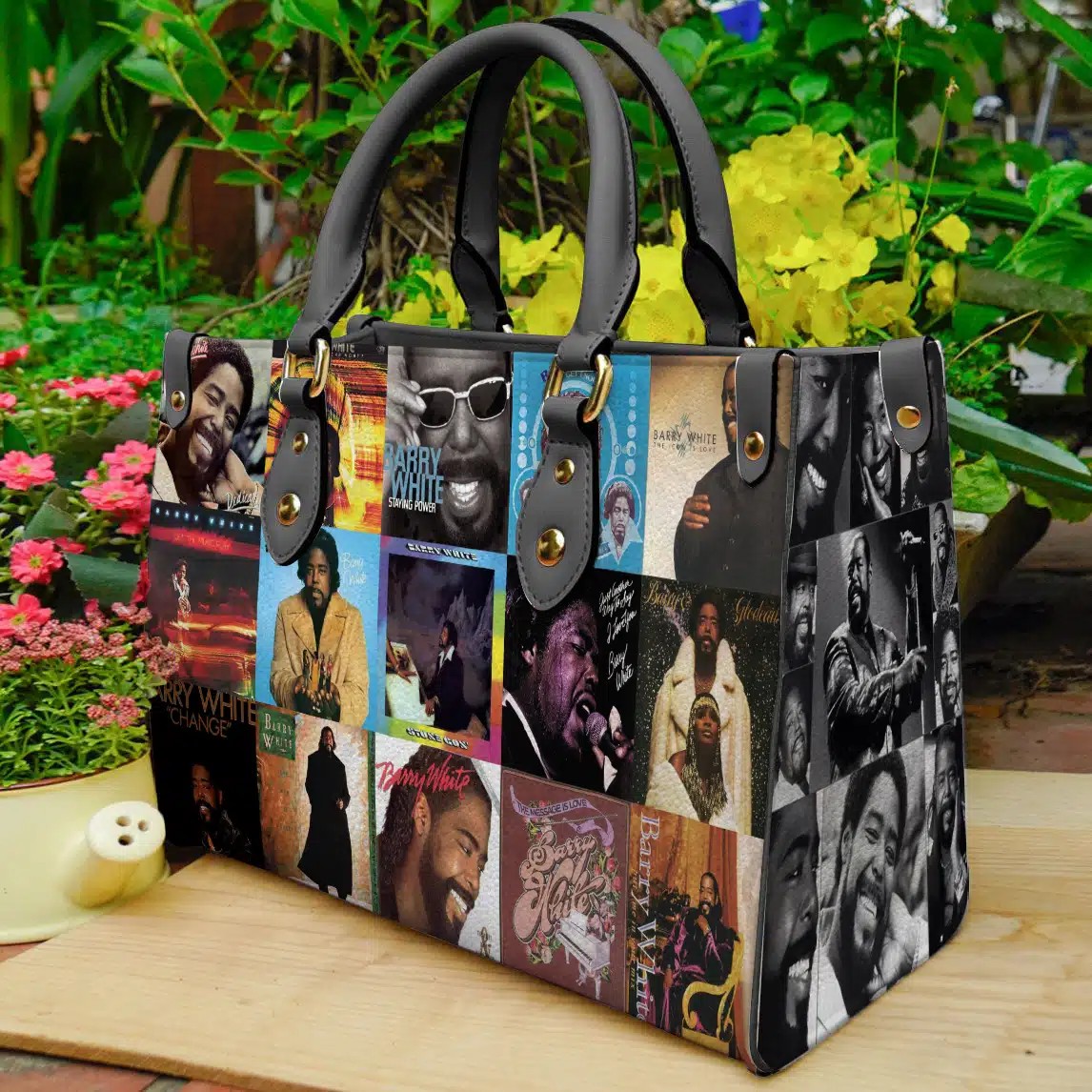 Barry White Leather Handbag 1 Barry White Leather Handbag