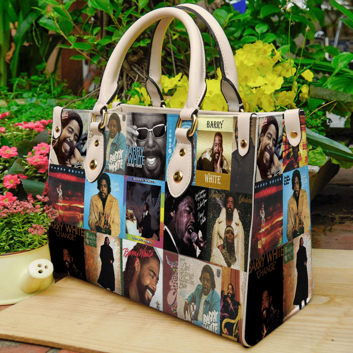 Barry White Lover Leather Handbag 1 Barry White Lover Leather Handbag