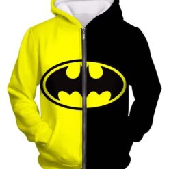 Bat Man 1 Hoodie Zip Hoodie 3D