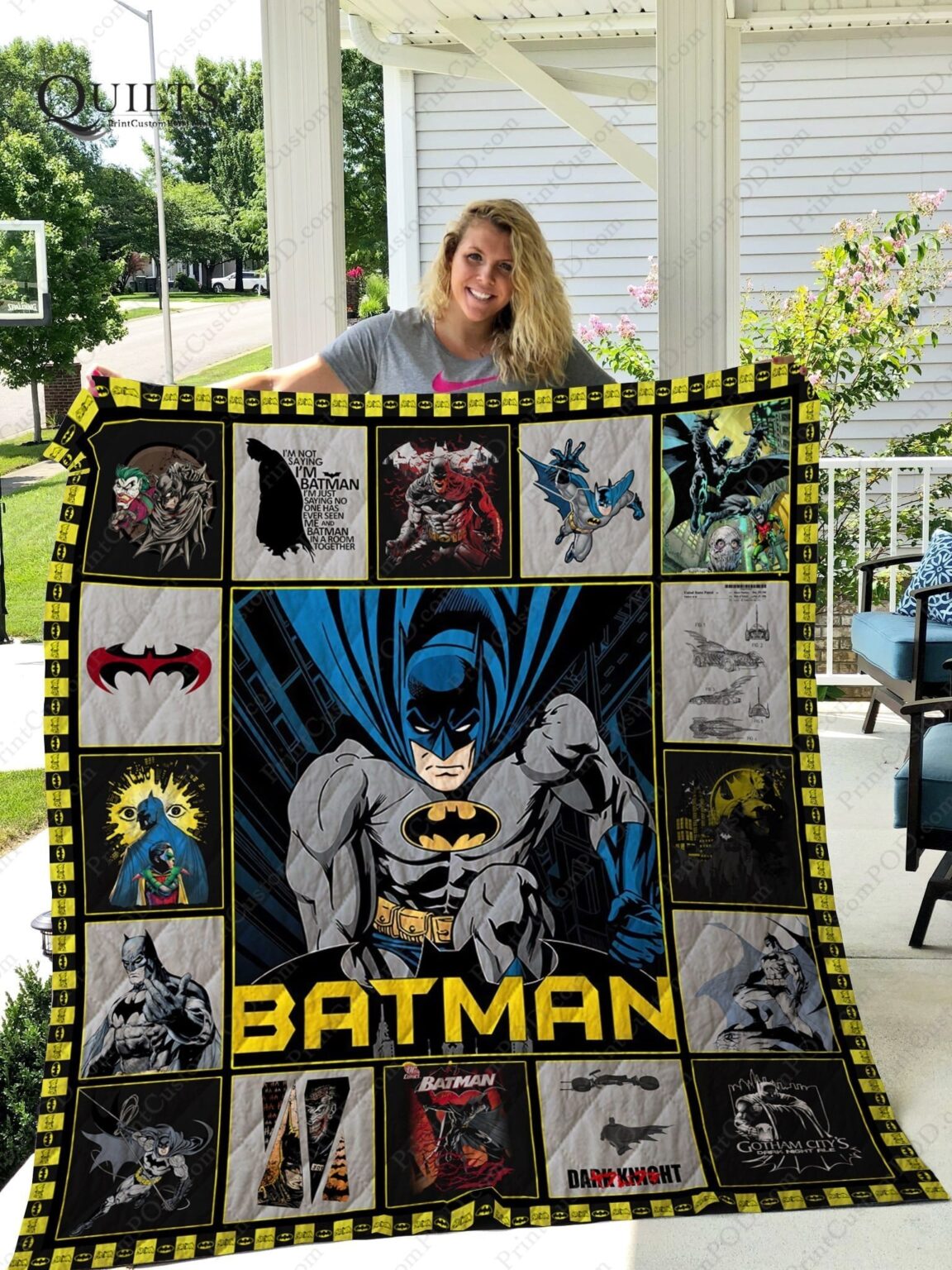 Bat Man Blanket 1 Bat Man Blanket