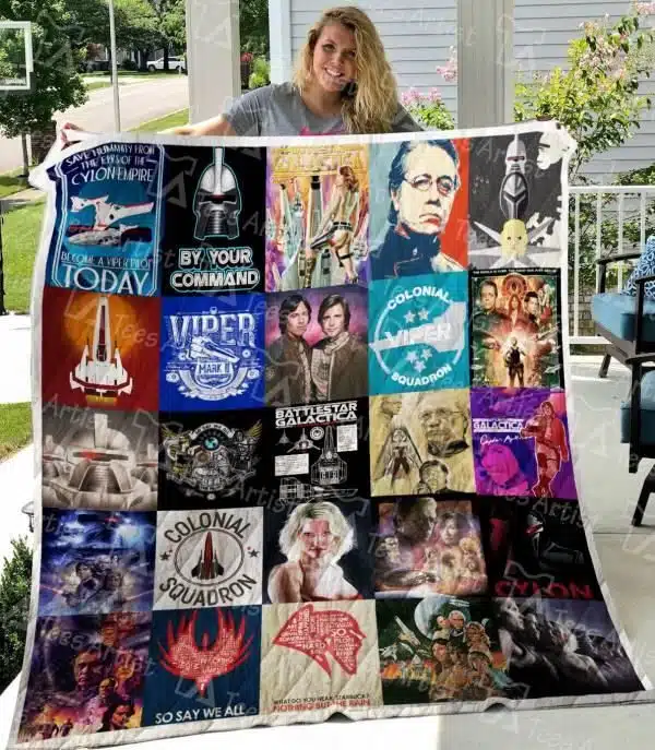 Battlestar Galactica Blanket 1 Battlestar Galactica Blanket