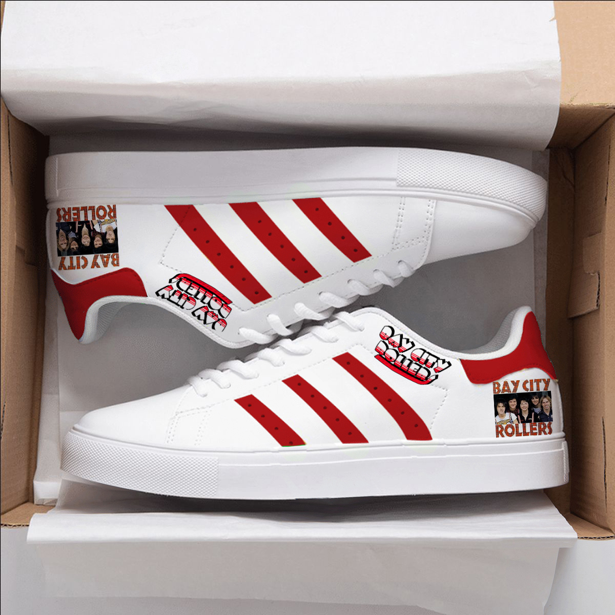 Bay City Rollers Stan Smith Shoes 1 Bay City Rollers Stan Smith Shoes
