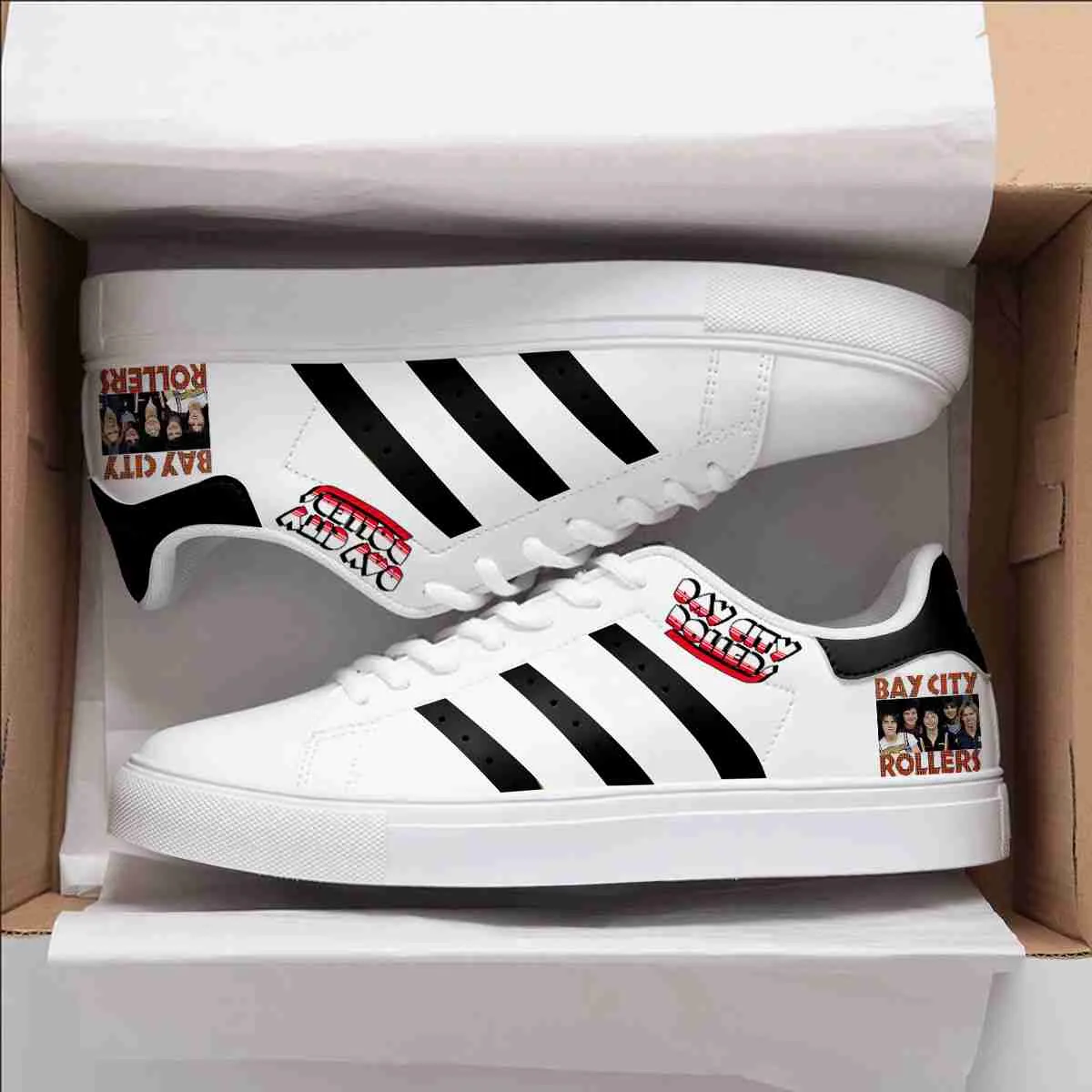Bay City Rollers Stan Smith Shoes 1 Bay City Rollers Stan Smith Shoes