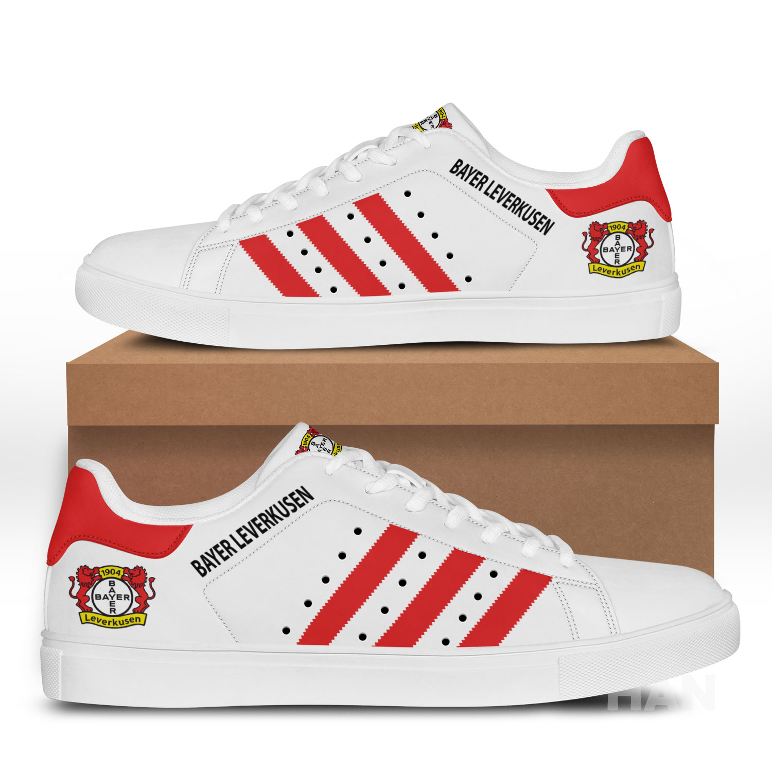 Bayer 04 Leverkusen Stan Smith Shoes 1 Bayer 04 Leverkusen Stan Smith Shoes