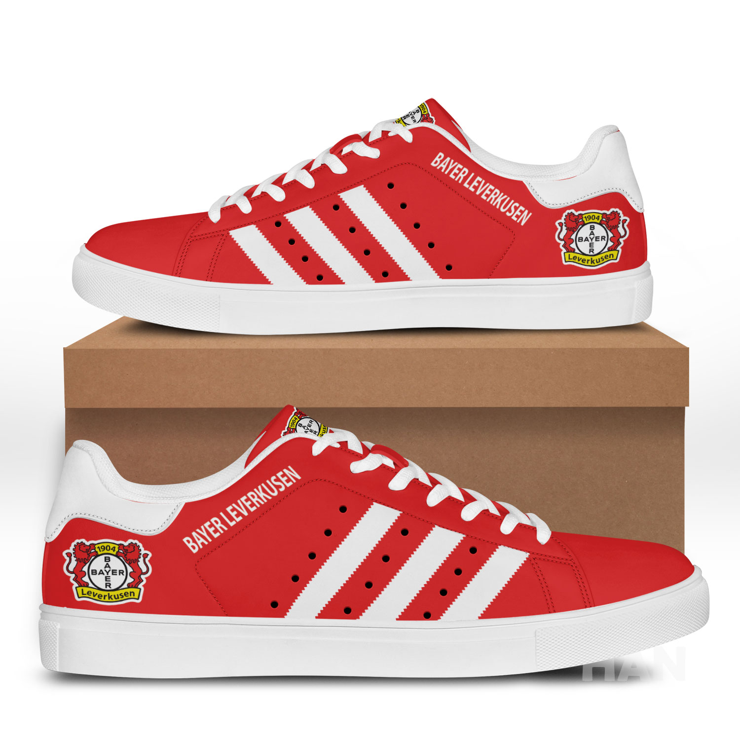 Bayer 04 Leverkusen Stan Smith Shoes 1 Bayer 04 Leverkusen Stan Smith Shoes
