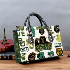 Baylor Bears Leather Handbag