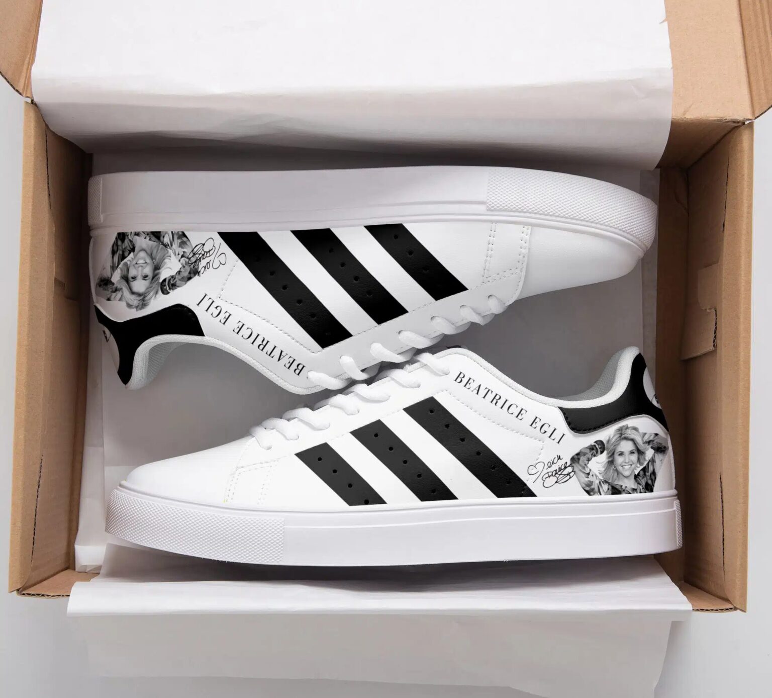 Beatrice Egli Stan Smith Shoes 1 Beatrice Egli Stan Smith Shoes