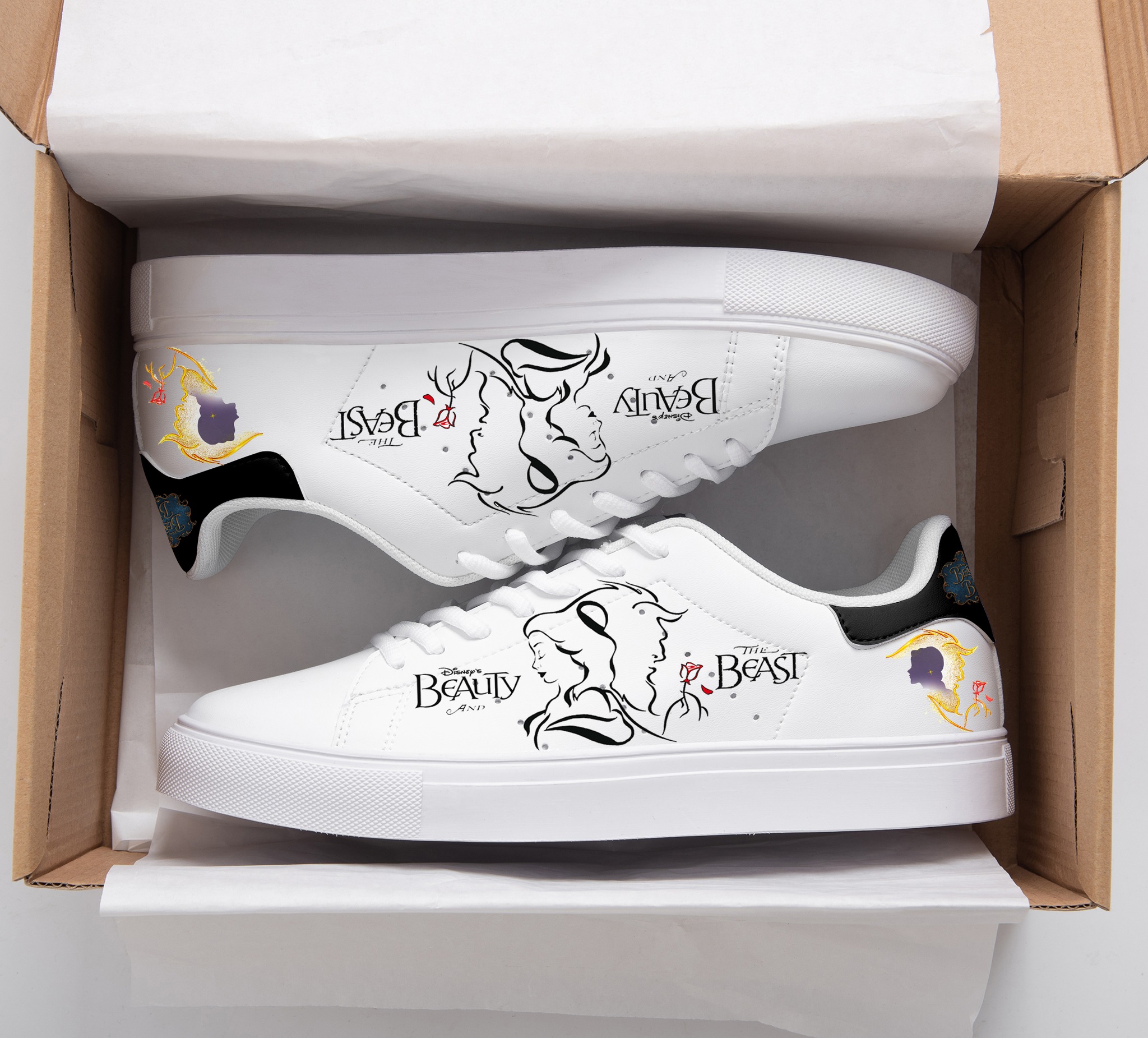 Beauty And The Beast Stan Smith Shoes 1 Beauty And The Beast Stan Smith Shoes