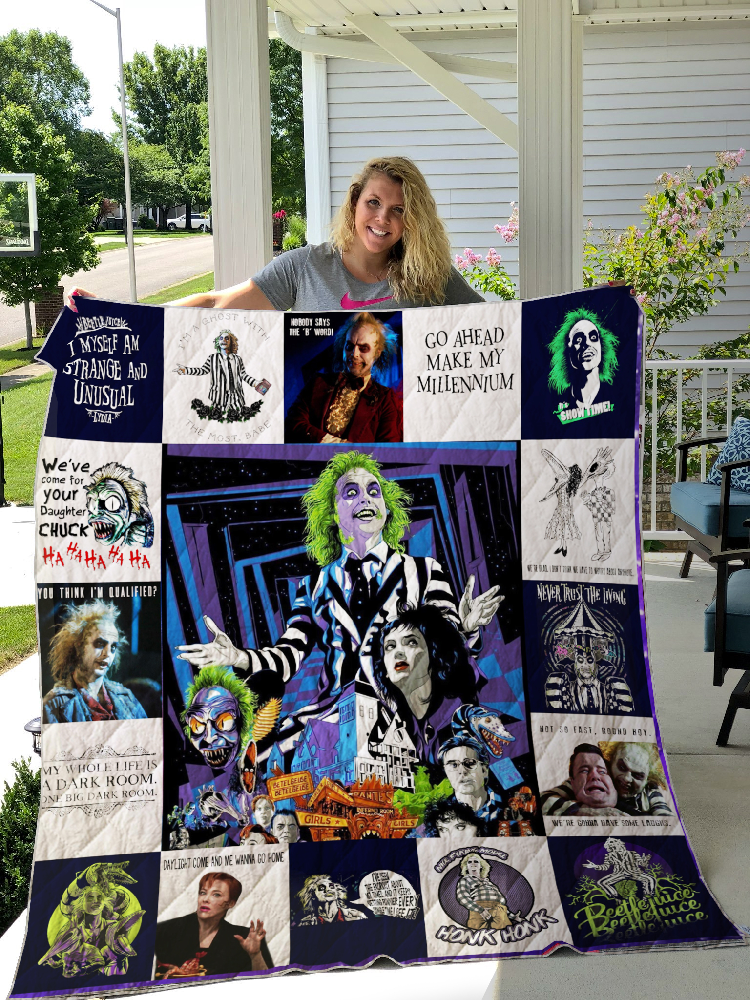 Beetlejuice Lover Blanket 1 Beetlejuice Lover Blanket