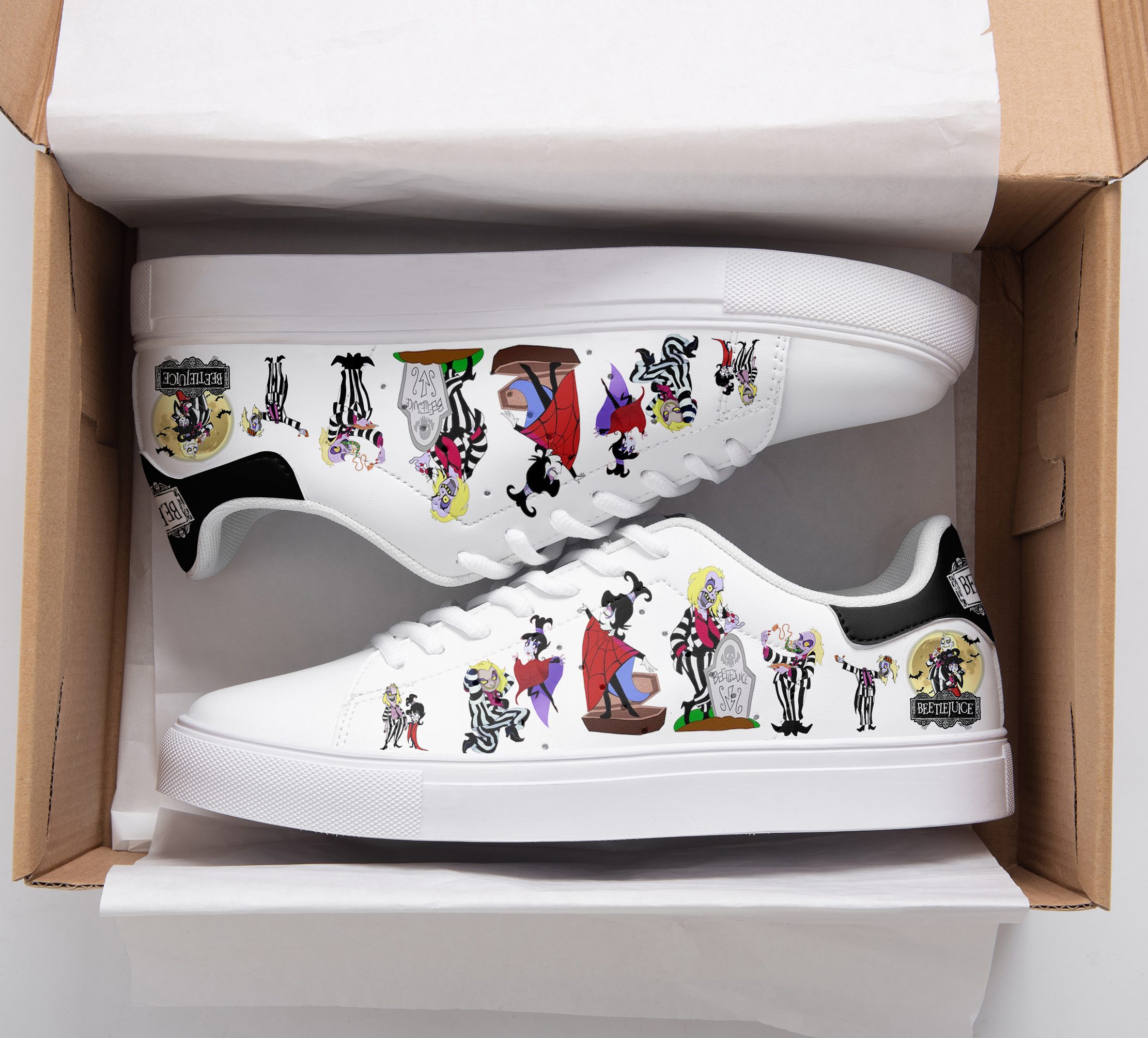 Beetlejuice Lover Stan Smith Shoes 1 Beetlejuice Lover Stan Smith Shoes
