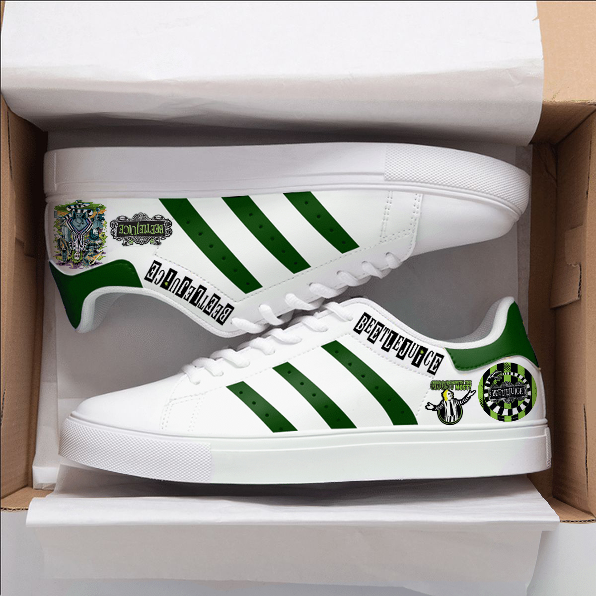 Beetlejuice Stan Smith Shoes 1 Beetlejuice Stan Smith Shoes