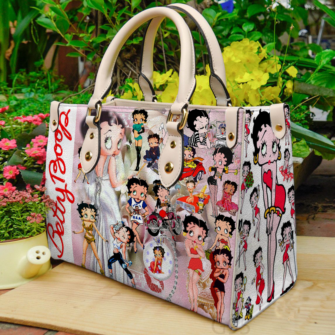 Betty Boop 05 Leather Handbag 1 Betty Boop 05 Leather Handbag