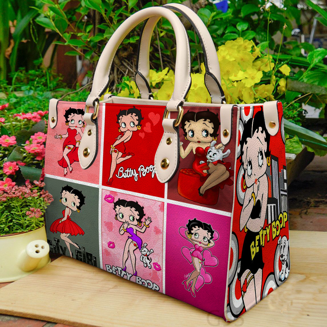 Betty Boop 06 Leather Handbag 1 Betty Boop 06 Leather Handbag
