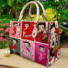 Betty Boop 1 Lover Leather Handbag