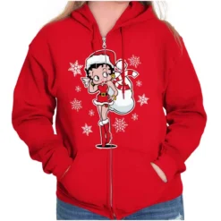 Betty Boop 1G Hoodie Zip Hoodie