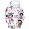 Betty Boop 1G Hoodie Zip Hoodie 3D