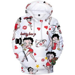 Betty Boop 1G Hoodie Zip Hoodie 3D