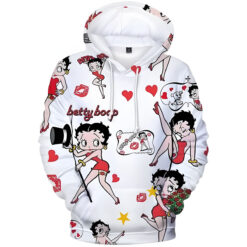Betty Boop 1G Hoodie Zip Hoodie 3D