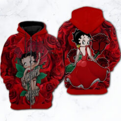 Betty Boop 1G Hoodie Zip Hoodie 3D