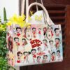 Betty Boop 2 Leather Handbag