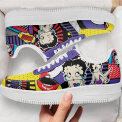 Betty Boop Air Force Shoes