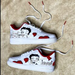 Betty Boop Air Force Shoes