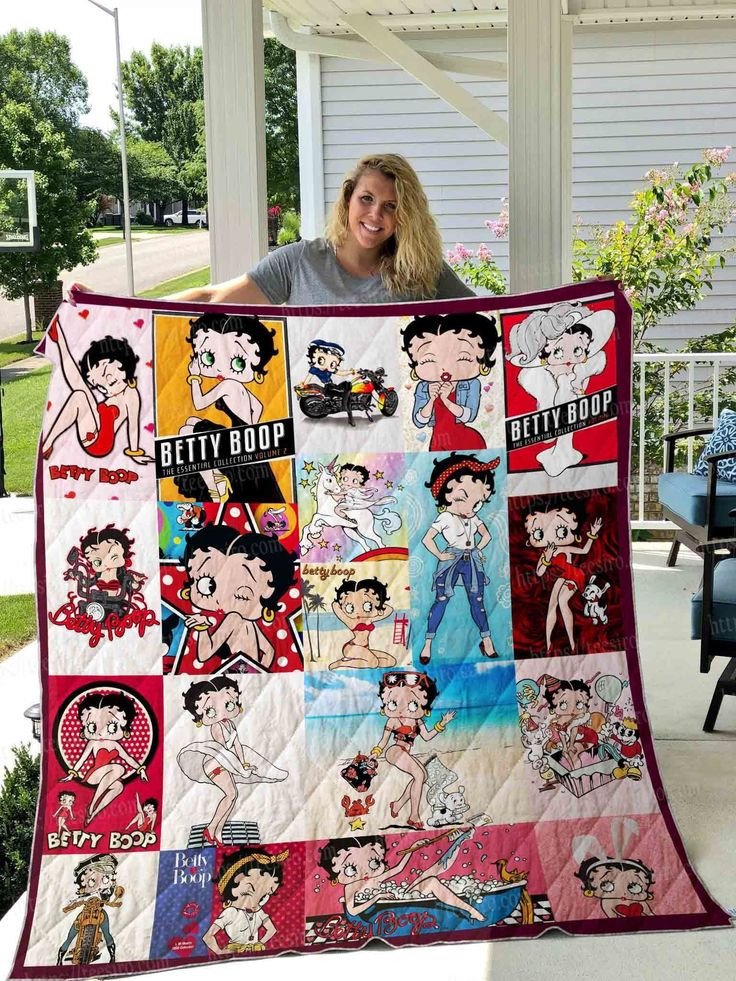 Betty Boop Blanket 1 Betty Boop Blanket