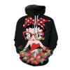 Betty Boop Hoodie Zip Hoodie 3D